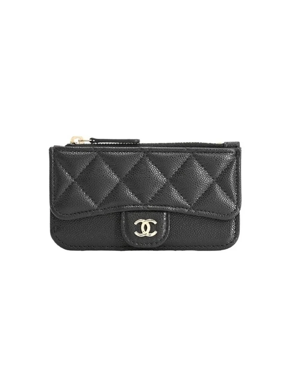 Chanel Coin Purse Zip Card Case